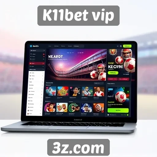 Interface user friendly do K11bet vip