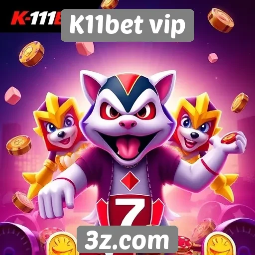 Variedade de jogos disponíveis na plataforma K11bet vip